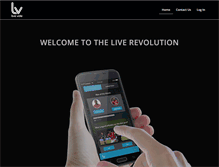 Tablet Screenshot of livevote.com